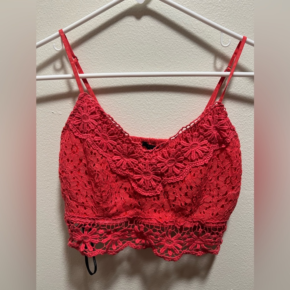 Forever 21 Lace Crop Top